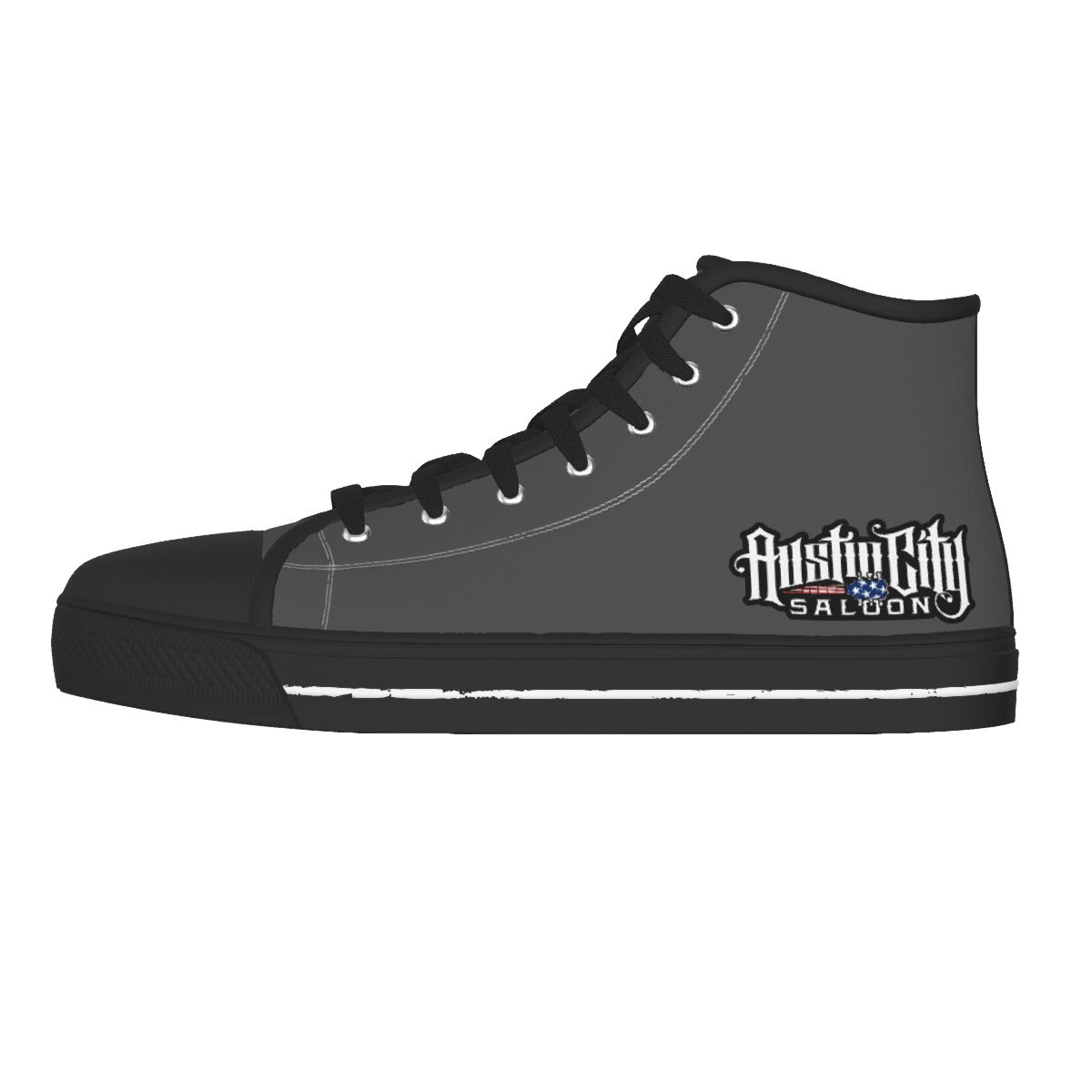 WHAT THE CHUCK HIGH TOP SHOES - STEALTH GRAY