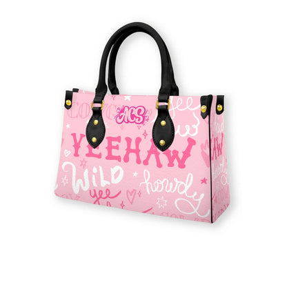 Women's Tote Bag - PINK WORD CHAOS